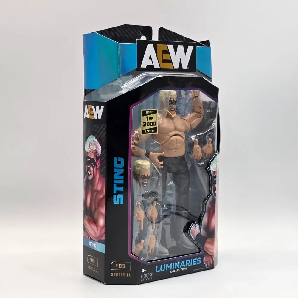 AEW STING Luminaries Collection Series 11 #89 Rare 1 of 3000 Action Figure New